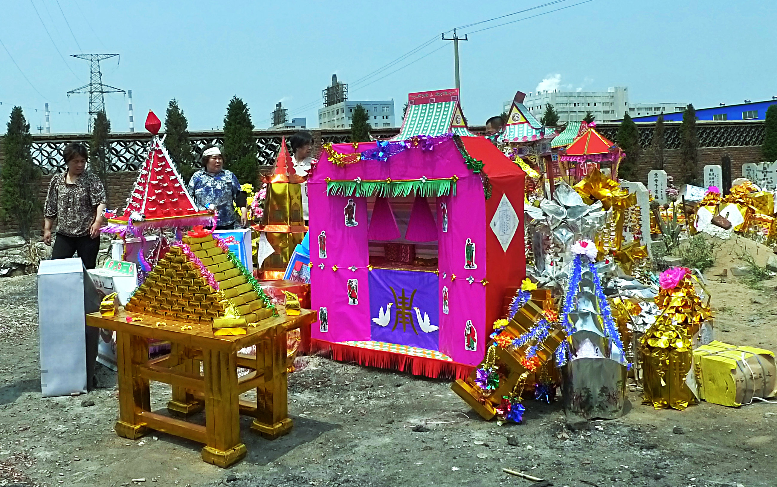 祭奠汝祥“五七”